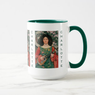 Art Portrait tasses monogrammes personnalisées