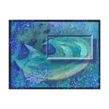 Art Postcard 2 - DRITTE - Ölmalerei