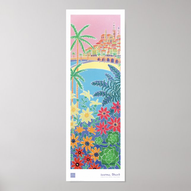 Art Poster: Französische Riviera, Menton Poster (Vorne)