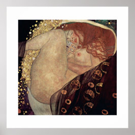 ART POSTER : GUSTAV KLIMT : DANAE 1907-08