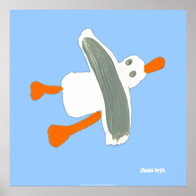 Art Poster: John Dyer Seagull Poster (Vorne)