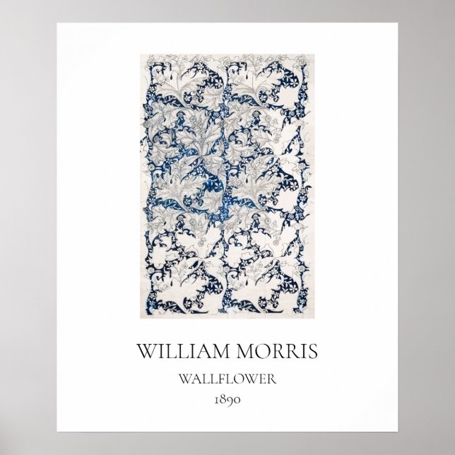 ART POSTER : WILLIAM MORRIS : WALLFLOWER (Vorne)