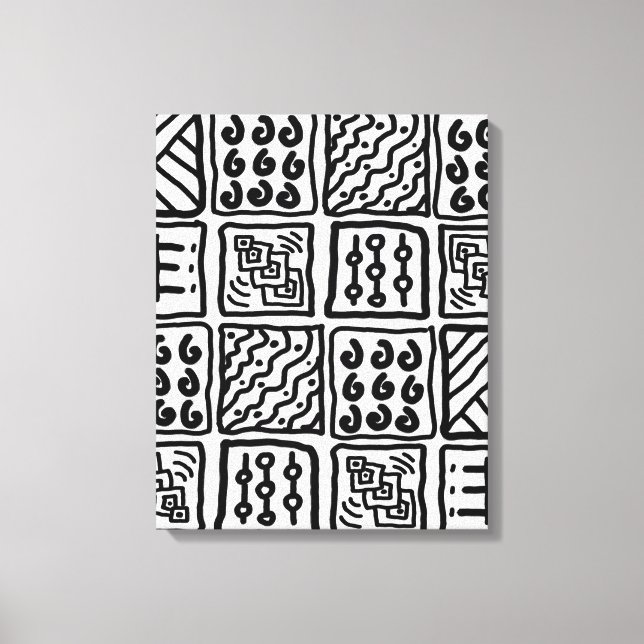 Art primitif sur toile (Recto)
