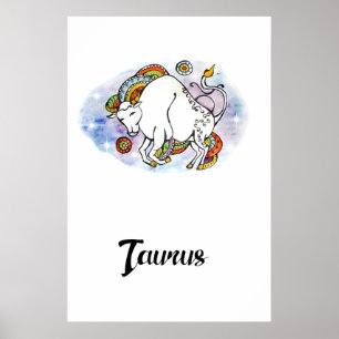 Art print Taurus Poster