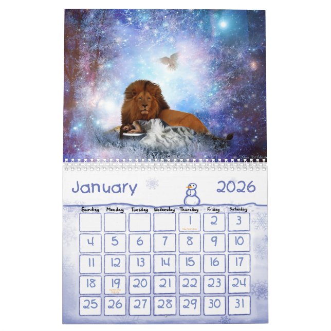 art prophétique de 2013 calendriers par Dolores (Jan 2026)