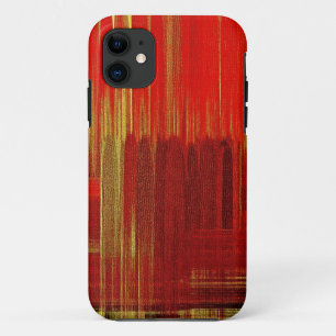 Art rouge de peinture - coque iphone