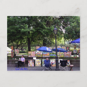 "Art Scene" NOLA Postkarte
