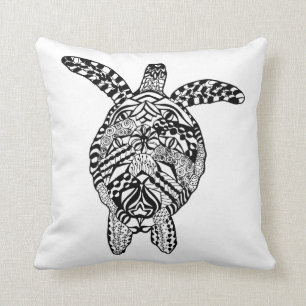 Art-Schildkröte Kissen