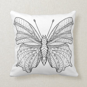 Art-Schmetterling 3 Kissen