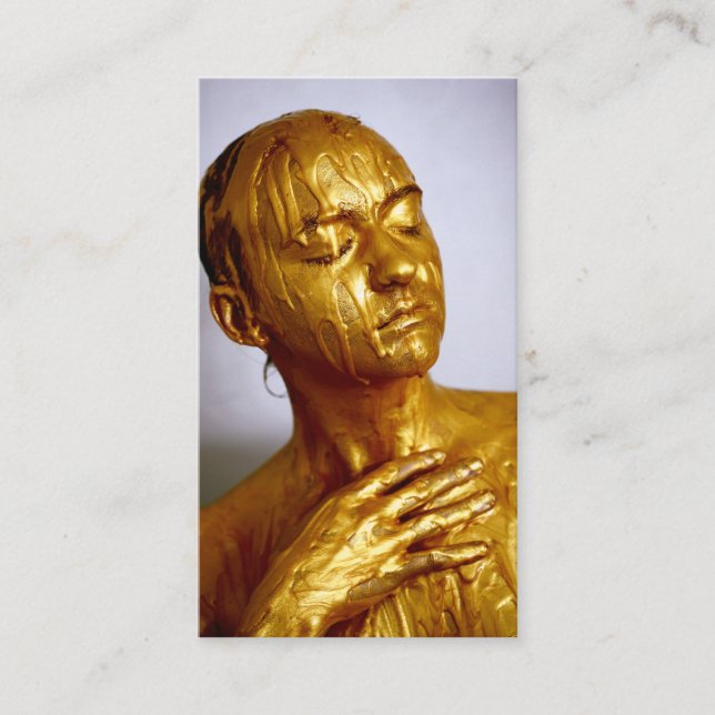 Art School Foto Visitenkarte (Vorderseite)