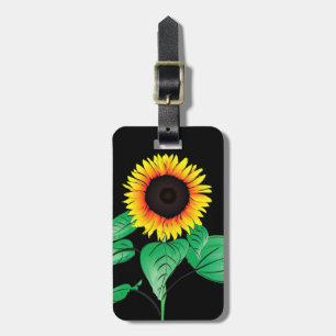 Art Sonnenblumen - Wählen Sie Ihre Lieblingsfarbe Gepäckanhänger