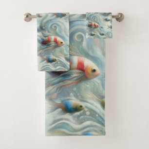 Art sous-marin du poisson et du corail dans les pe