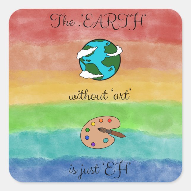 ‘Art’ Sticker set  (Vorderseite)