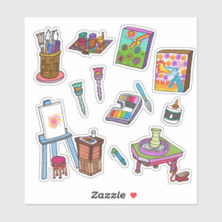"Art Stickers by Vyara" Aufkleber