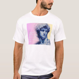 Art stirbt nie T-Shirt | David Skulptur