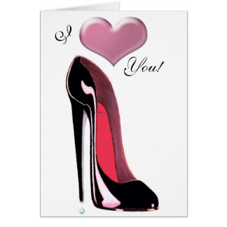 Art stylet noir de chaussure