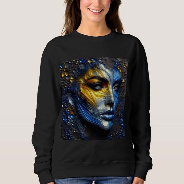 Art Sweatshirt féminin Expression 2 (Devant)