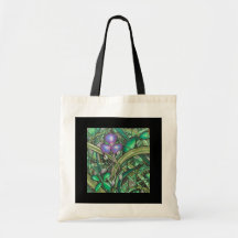 Art Tasche - Wilde Blume Kunst