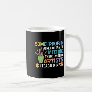 Art Teacher Lehrer Wertschätzung Geschenk Männer F Kaffeetasse