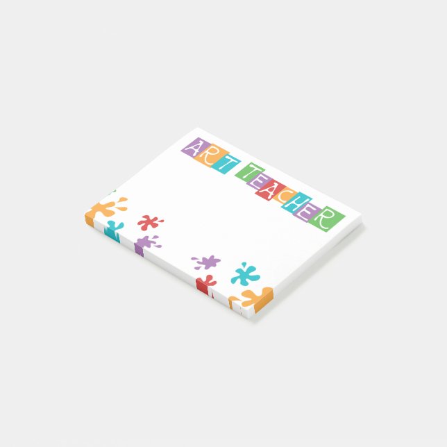 Art Teacher Post-it Notes Klebezettel (angewinkelt)