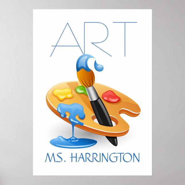 Art Teacher Poster - SRF (Vorne)