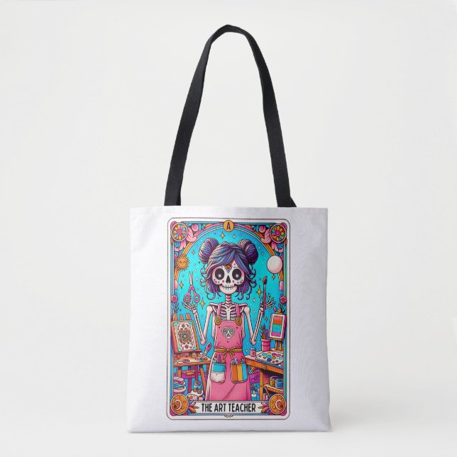 Art Teacher Tarot Card Tasche (Vorderseite)