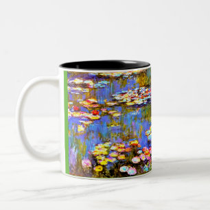 Art Teacher Tasse, Monet, Geschenk für Lehrer Zweifarbige Tasse