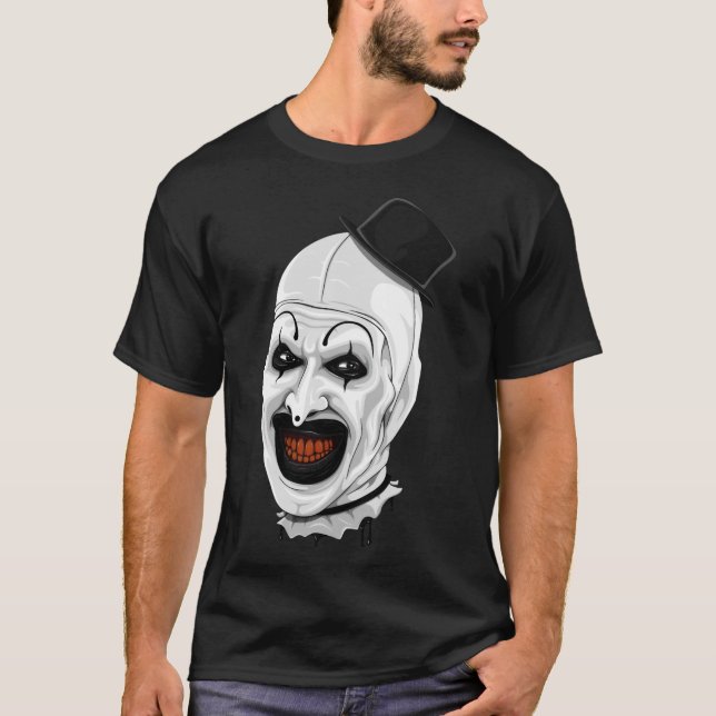 Art the Clown Terrifier film halloween T-Shirt (Vorderseite)