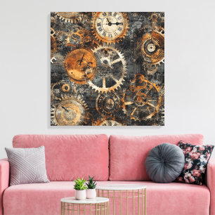 Art Toile Vintage Steampunk