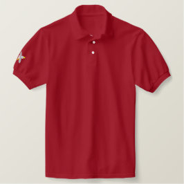 Art Top: John Dyer bestickte Seagull Polo