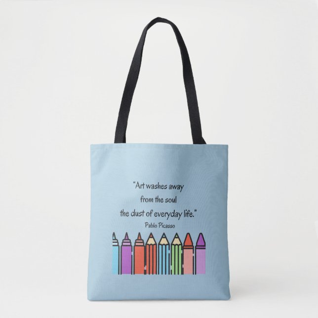 Art Tote Bag Tasche (Vorderseite)