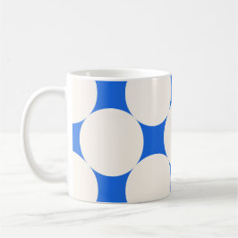 🖌️ Art trifft Kaffee: Die Polka-Muster-Tasse Kaffeetasse