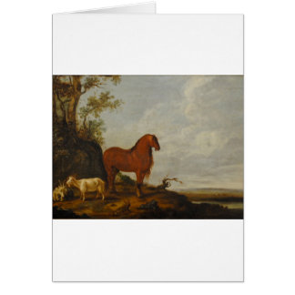 art vintage de cheval