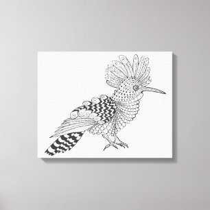 Art-Vogel 6 Leinwanddruck