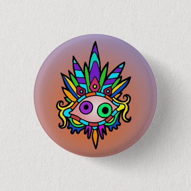 Art von David View-2 Button (Vorderseite)