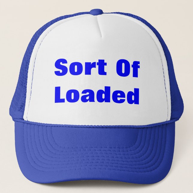 Art von geladen truckerkappe (Vorderseite)