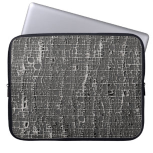 Art von grauem Beton Laptopschutzhülle