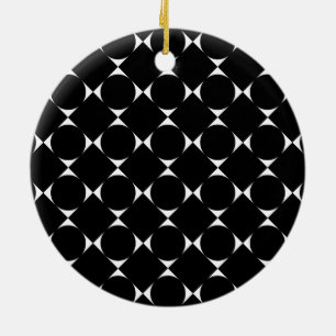 Art von weißen Schmetterlingen Keramikornament