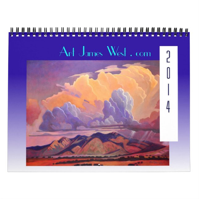 Art West 2014 Kalender! Fantastische Wolken und St Kalender (Titelbild)