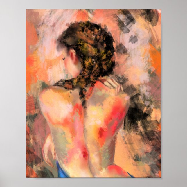 Art Woman Body Poster (Vorne)
