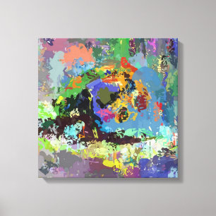 Art Zazzle_Growshop. Leinwanddruck