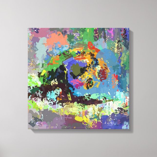 Art| Zazzle_Growshop. Leinwanddruck (Vorderseite)