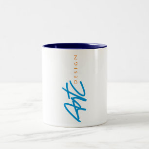ArtC ENTWURFS-Tasse Zweifarbige Tasse