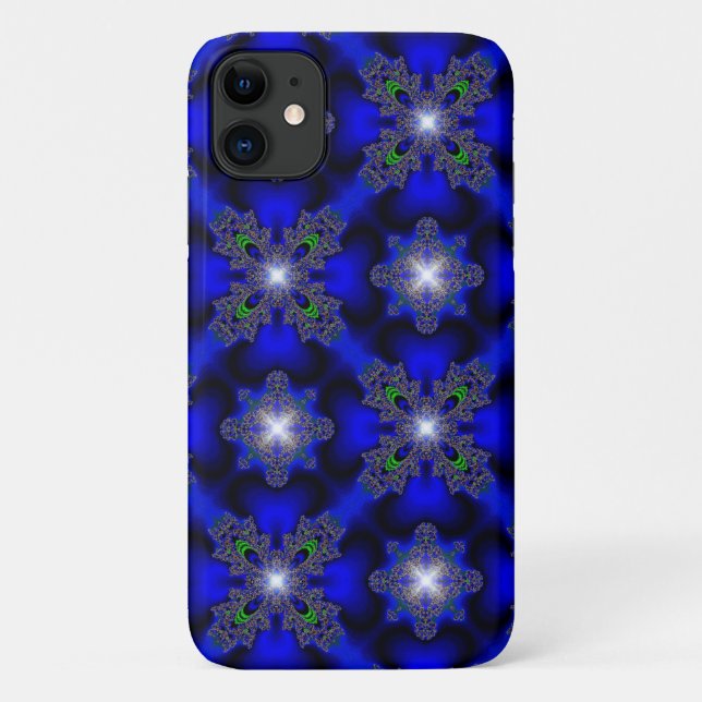 Artdeco-Blume im Retro-Stil Case-Mate iPhone Hülle (Rückseite)
