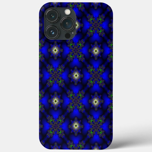 Artdeco-Blume im Retro-Stil Case-Mate iPhone Hülle (Rückseite)