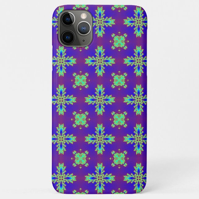 Artdeco-Blume im Retro-Stil Case-Mate iPhone Hülle (Rückseite)