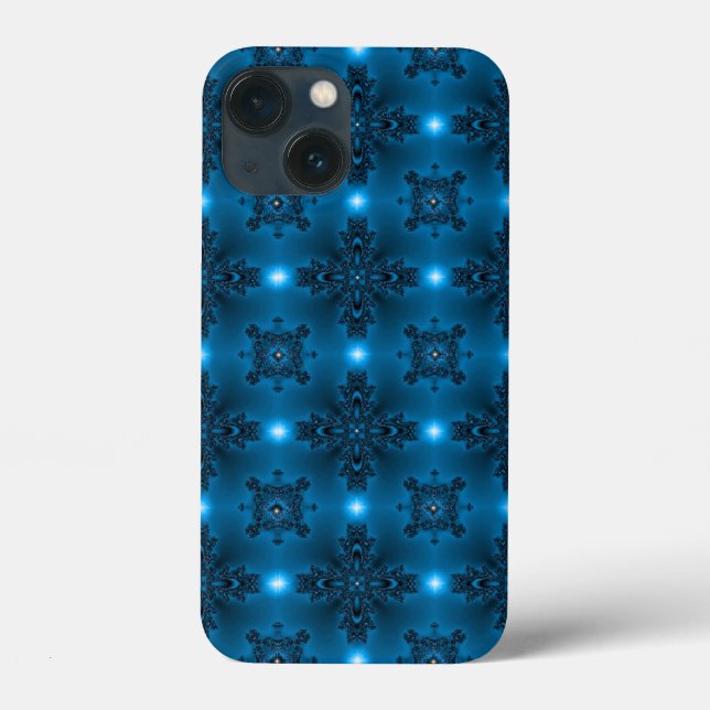 Artdeco-Blume im Retro-Stil Case-Mate iPhone Hülle (Rückseite)