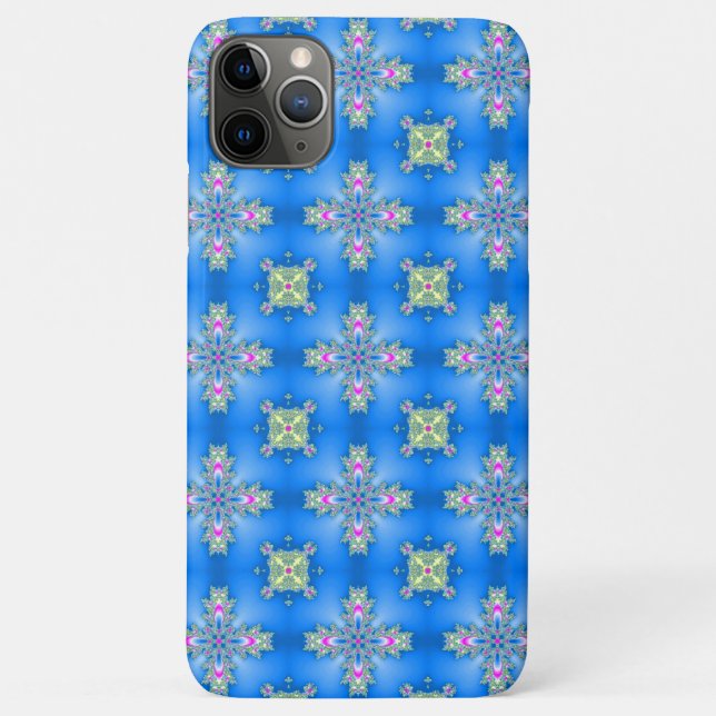 Artdeco-Blume im Retro-Stil Case-Mate iPhone Hülle (Rückseite)