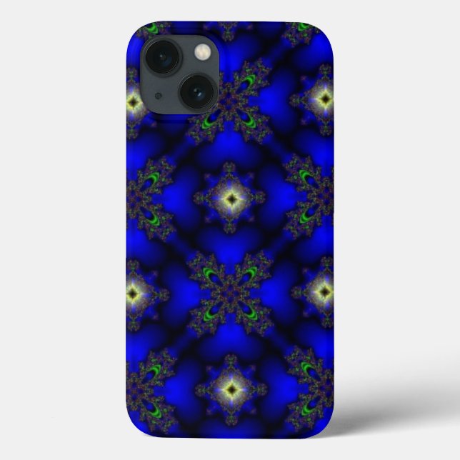 Artdeco-Blume im Retro-Stil Case-Mate iPhone Hülle (Rückseite)