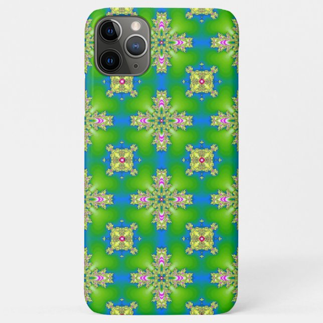Artdeco-Blume im Retro-Stil Case-Mate iPhone Hülle (Rückseite)